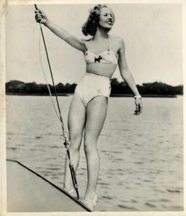 1939 Ardath Photocards - Series 11 #28 Stephanie Janes Front