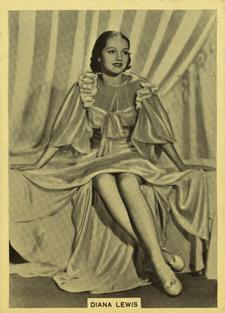 1939 Ardath Camera Studies (Large) #NNO Diana Lewis Front
