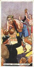 1936 Ardath Figures of Speech #4 Adding insult to injury (Boxing) Front