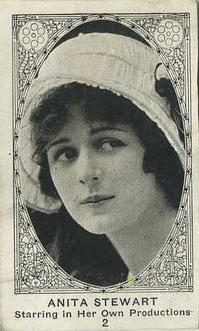 1921 American Caramel Movie Stars (E123) #2 Anita Stewart Front