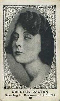 1921 American Caramel Movie Stars (E123) #10 Dorothy Dalton Front