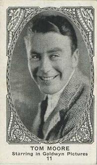 1921 American Caramel Movie Stars (E123) #11 Tom Moore Front
