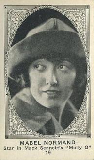1921 American Caramel Movie Stars (E123) #19 Mabel Normand Front