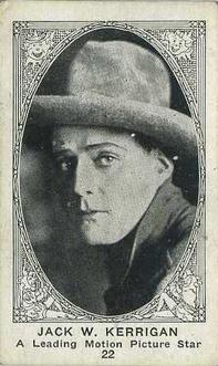1921 American Caramel Movie Stars (E123) #22 Jack W. Kerrigan Front
