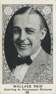 1921 American Caramel Movie Stars (E123) #26 Wallace Reid Front