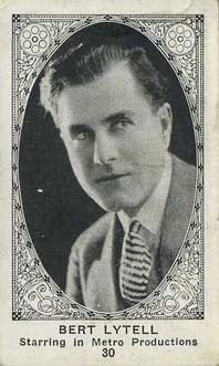 1921 American Caramel Movie Stars (E123) #30 Bert Lytell Front