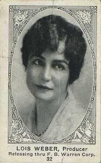 1921 American Caramel Movie Stars (E123) #32 Lois Weber Front
