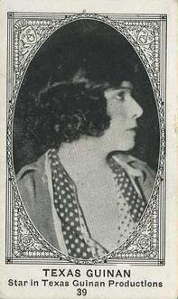 1921 American Caramel Movie Stars (E123) #39 Texas Guinan Front