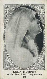 1921 American Caramel Movie Stars (E123) #50 Edna Murphy Front