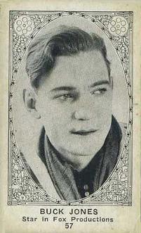 1921 American Caramel Movie Stars (E123) #57 Buck Jones Front