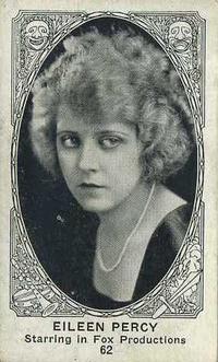 1921 American Caramel Movie Stars (E123) #62 Eileen Percy Front