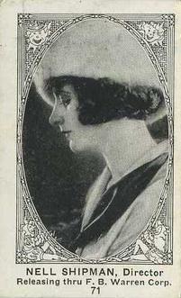 1921 American Caramel Movie Stars (E123) #71 Nell Shipman Front