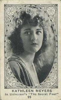 1921 American Caramel Movie Stars (E123) #99 Kathleen Myers Front