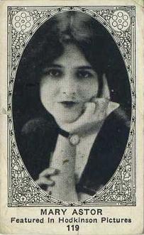1921 American Caramel Movie Stars (E123) #119 Mary Astor Front