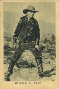 1922 Boys' Cinema Famous Heroes #9 William S. Hart Front