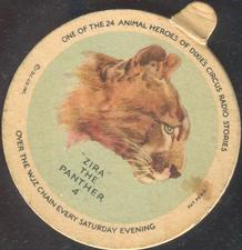 1930 Animal Heroes of Dixie’s Circus Radio Stories (F1) #4 “Zira” the Panther Front