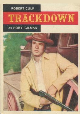 1958 A&BC TV Westerns #1 Robert Culp as Hoby Gilman Front