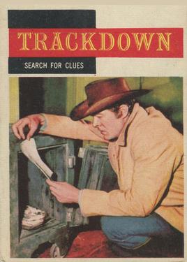 1958 A&BC TV Westerns #2 Search For Clues Front
