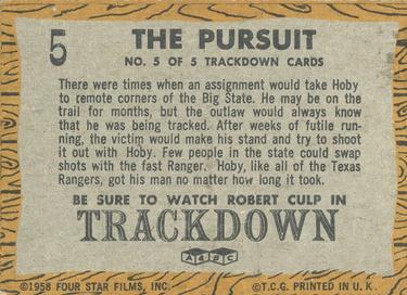 1958 A&BC TV Westerns #5 The Pursuit Back