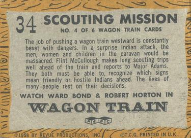 1958 A&BC TV Westerns #34 Scouting Mission Back