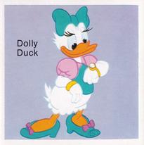 1989 Litor Walt Disney's Donald Lotto (Norway) #NNO Dolly Duck Front
