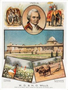 1930 Wills's The British Empire #7 India Front