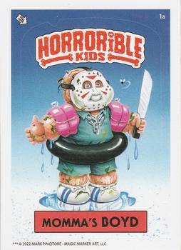 2022 The Horrorible Kids Series 1-3 Reprint #1a Momma's Boyd Front