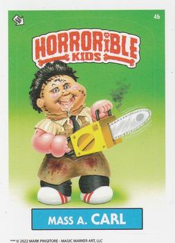 2022 The Horrorible Kids Series 1-3 Reprint #4b Mass A. Carl Front