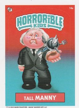 2022 The Horrorible Kids Series 1-3 Reprint #14a Tall Manny Front