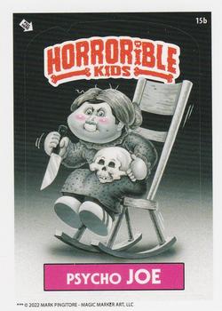 2022 The Horrorible Kids Series 1-3 Reprint #15b Psycho Joe Front