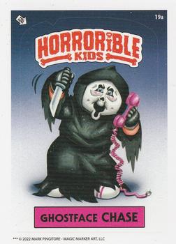 2022 The Horrorible Kids Series 1-3 Reprint #19a Ghostface Chase Front