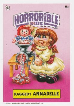 2022 The Horrorible Kids Series 1-3 Reprint #39a Raggedy Annabelle Front