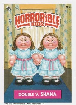 2022 The Horrorible Kids Series 1-3 Reprint #40b Double V. Shana Front