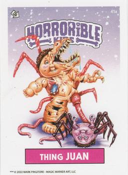 2022 The Horrorible Kids Series 1-3 Reprint #41a Thing Juan Front