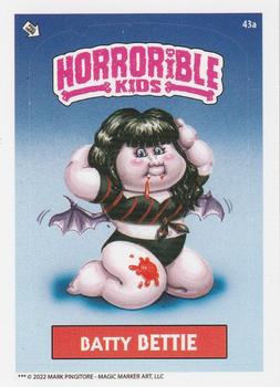 2022 The Horrorible Kids Series 1-3 Reprint #43a Batty Bettie Front