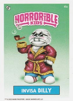 2022 The Horrorible Kids Series 1-3 Reprint #45a Invisa Billy Front