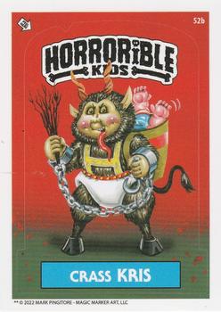 2022 The Horrorible Kids Series 4 Reprint #52b Crass Kris Front
