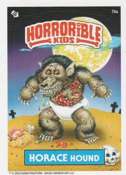 2022 The Horrorible Kids Series 4 Reprint #76a Horace Hound Front