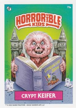 2022 The Horrorible Kids Series 4 Reprint #79a Crypt Keifer Front