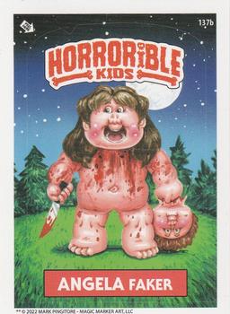 2022 The Horrorible Kids Series 6 Reprint #137b Angela Faker Front