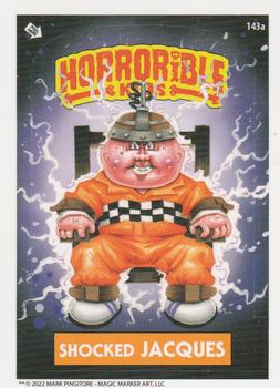 2022 The Horrorible Kids Series 6 Reprint #143a Shocked Jacques Front