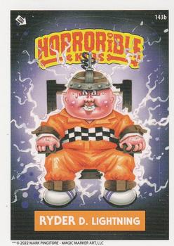 2022 The Horrorible Kids Series 6 Reprint #143b Ryder D. Lightning Front