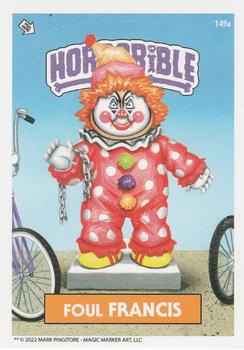 2022 The Horrorible Kids Series 6 Reprint #149a Foul Francis Front