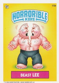 2022 The Horrorible Kids Series 6 Reprint #172b Beast Lee Front