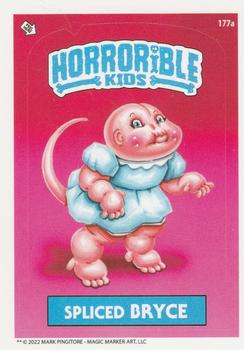 2022 The Horrorible Kids Series 6 Reprint #177a Spliced Bryce Front