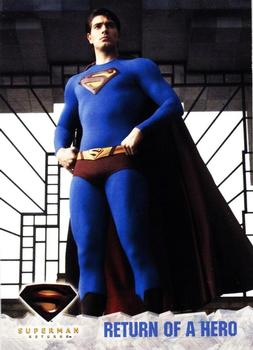 2006 Topps Superman Returns - Return of A Hero #P1 Superman Front
