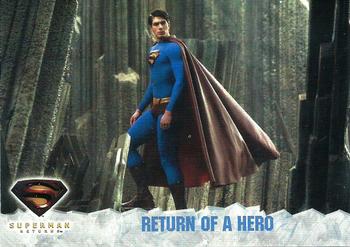 2006 Topps Superman Returns - Return of A Hero #P3 Superman Front