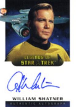2005 Rittenhouse Star Trek: The Original Series: Art and Images - Legends of Star Trek Autograph #LA3 William Shatner Front