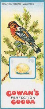 1920 Cowan’s Canadian Birds (V9) #NNO Blackburnian Warbler Front