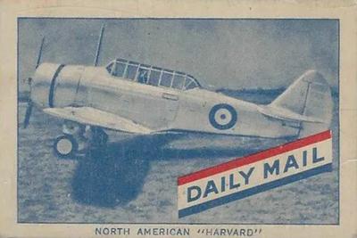 1942 Daily Mail Airplanes - Skyways #NNO North American Harvard Front